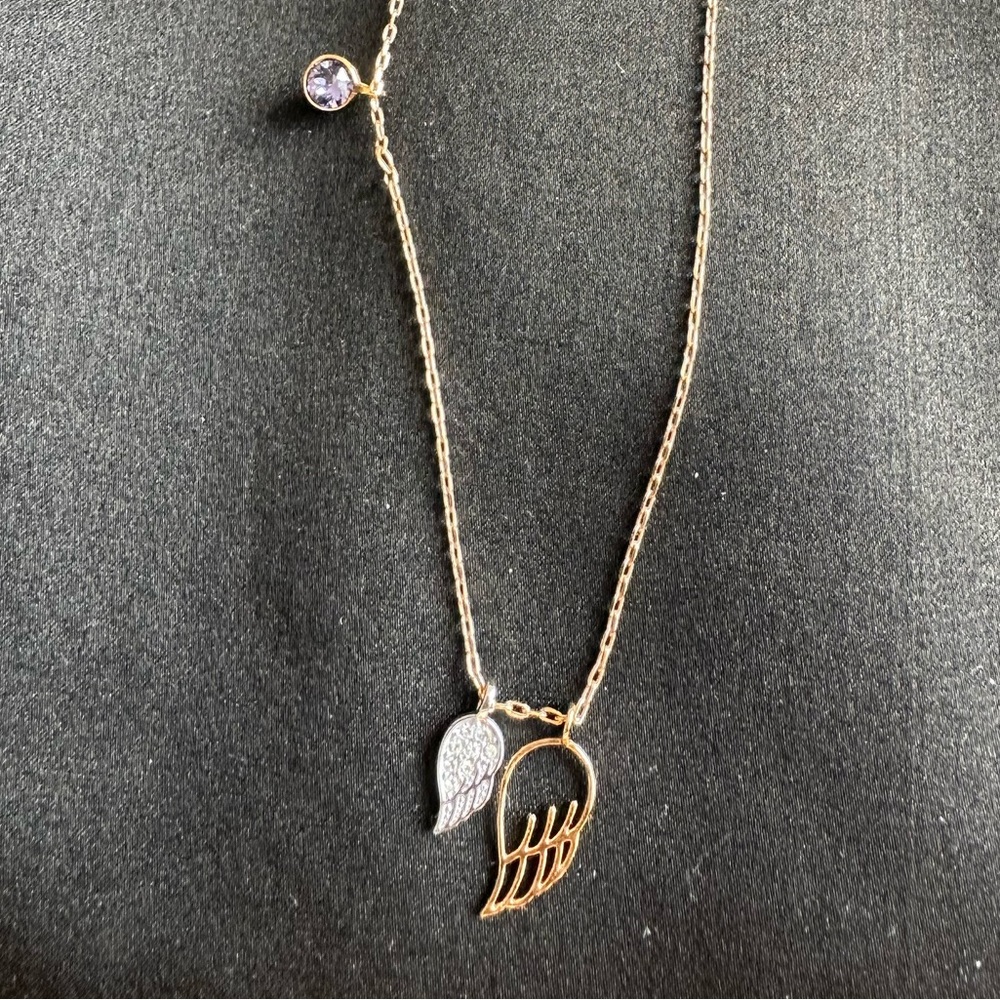 Swarovski Angel Wing Necklace